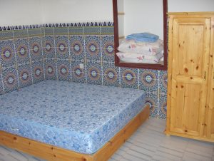 Schlafzimmer im Ferienhaus