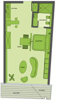 Appartement in Dubai Sports City Kapitalanlage