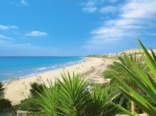 Strand von Fuerteventura unweit vom Einfamilienhaus entfernt