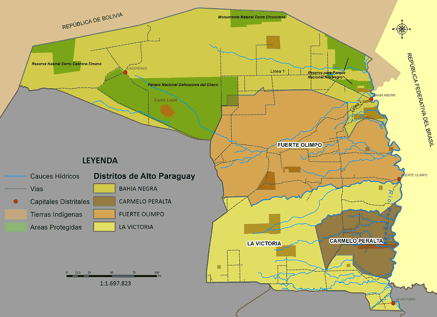 Alto-Paraguay Estancia Cattle Ranch zum Kaufen Alto-Paraguay Estancia Cattle Ranch zum Kaufen