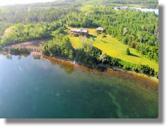 Wohnhaus am See Bras d Or Lake Nova Scotia