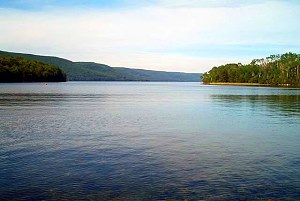Lake Bras d �r in Kanada Nova Scotia