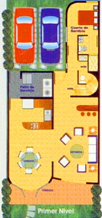 Erdgeschoss vom Ferienhaus