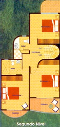 Obergeschoss vom Wohnhaus