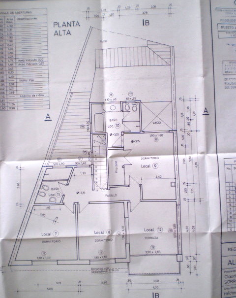 Obergeschoss vom Wohnhaus