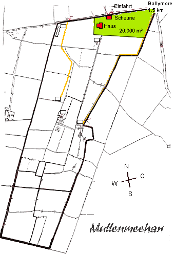 Grundstck vom Einfamilienhaus Ferienhaus in Irland
