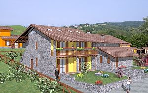 Einfamilienhuser Villen in der Region Emilia-Romagna Italien