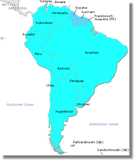 Immobilien in Süd-Amerika