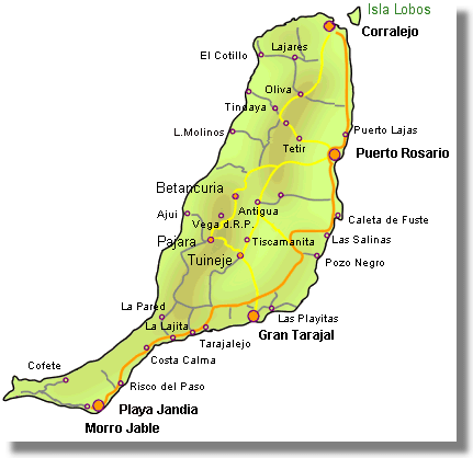 Immobilien auf der Insel Fuerteventura der Kanaren