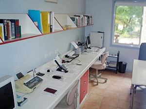 Arbeitszimmer im Einfamilienhaus