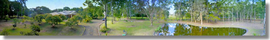 Grundstck der Villa in Toogoom Queensland