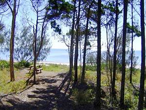 das Meer nur wenige Meter vom Einfamilienhaus entfernt