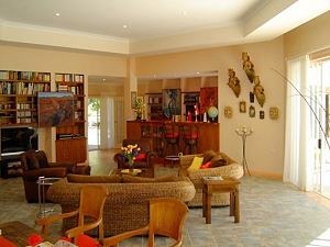 Wohnzimmer vom Einfamilienhaus in Toogoom Australien