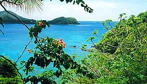 Ausblick vom Einfamilienhaus