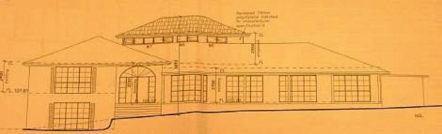 Seitenansicht vom Einfamilienhaus in Croydon