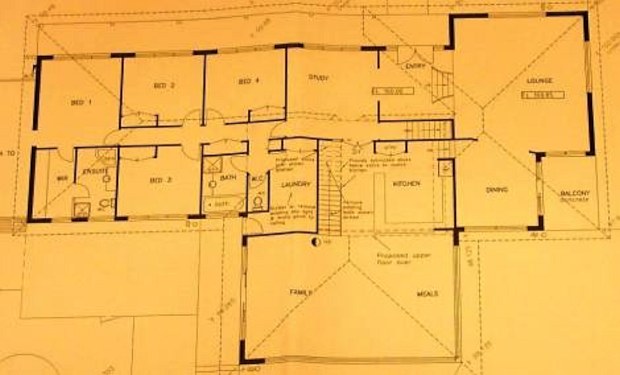 Etage vom Einfamilienhaus