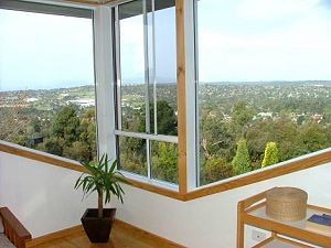 Ausblick vom Wohnhaus auf Croydon