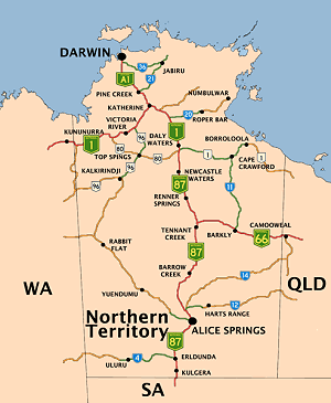 Outback Northern territory Australien