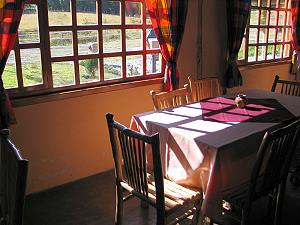 Restaurant der Ferienanlage