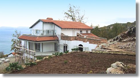 Apartments Wohnungen mit Meerblick in Kroatien