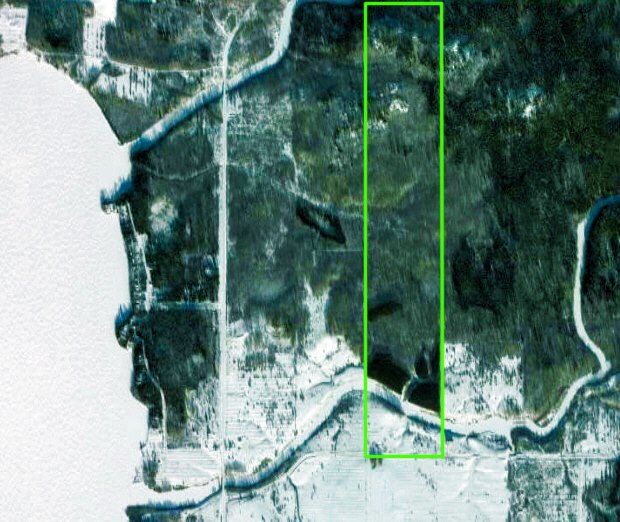 Waldgrundst�ck am Lac Macamic Quebec Kanada