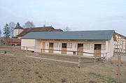 Pferdehaltung in der Franch-Comt, Landhaus Gehft in Frankreich