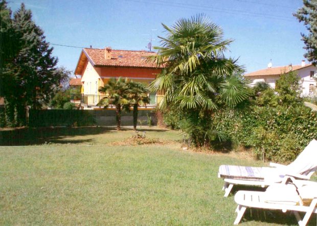 Garten der Villa in Lazise
