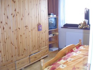 Schlafzimmer vom Einfamilienhaus