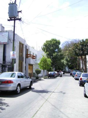 Stadtgebiet Condesa in Mexico City
