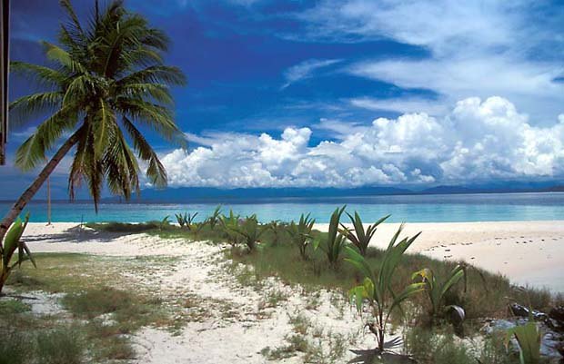 Strand von Koh Samui unweit der Villa