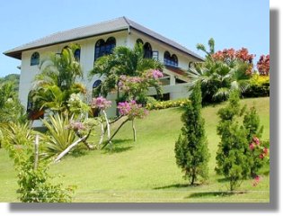 Koh Samui Haus Ferienhaus Villa mit Meerblick Santi Thani