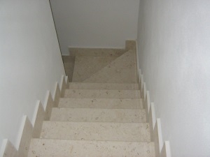 Treppengang im Einfamilienhaus