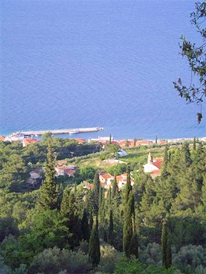 Samos Wohnhaus mit Meerblick in Ambelos