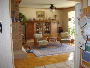 Wohnzimmer vom Wohnhaus