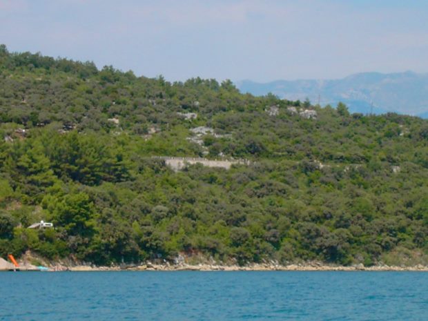 Baugrundstck am Meer in Kroatien Posedarje
