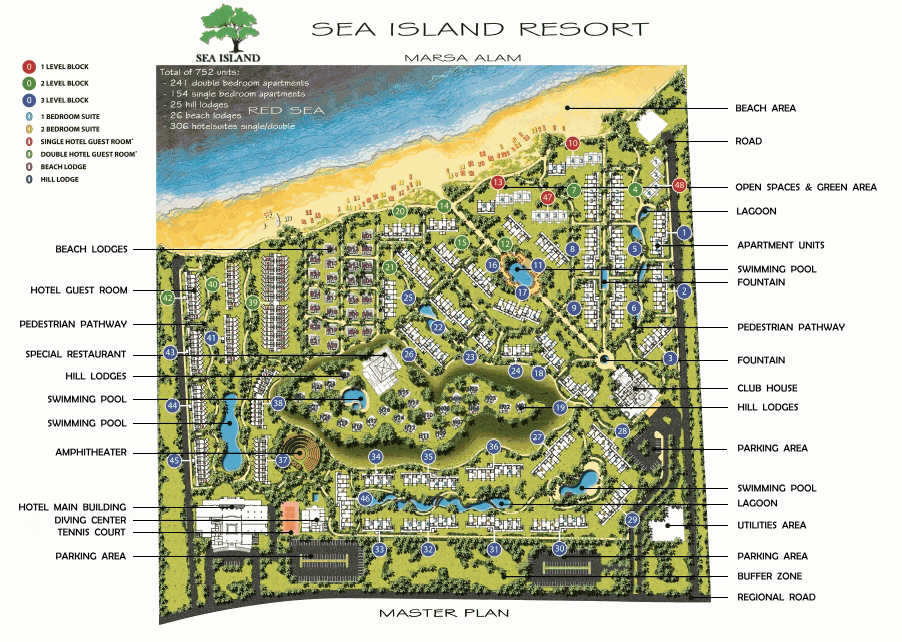 Immobilien Sea Island - Red Sea Beach Resort �gypten