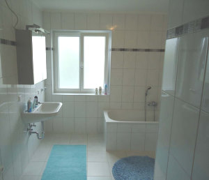 Badezimmer im Einfamilienhaus