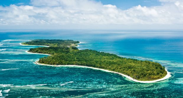 Luxusvilla auf der Insel Desroches der Seychellen