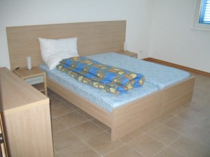 Schlafzimmer der Ferienwohnung