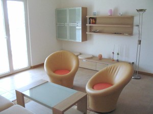 Wohnzimmer der Eigentumswohnung