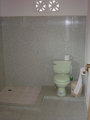 Duschbad im Ferienhaus