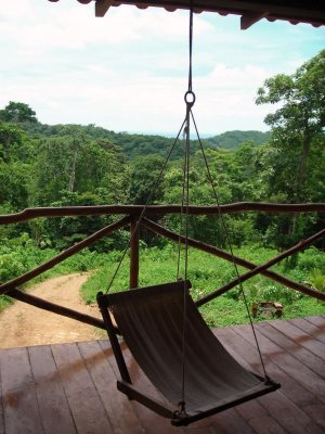 Terrasse vom Einfamilienhaus bei San Juan del Sur