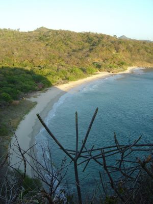 Strand in Nicaragua unweit vom Einfamilienhaus