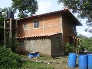 Einfamilienhaus von hinten