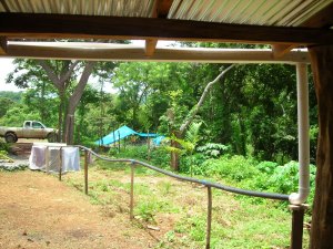 Grundst�ck vom Ferienhaus Wohnhaus