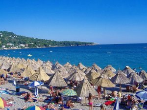 Strand von Sutomore Montenegro unweit vom Ferienhaus