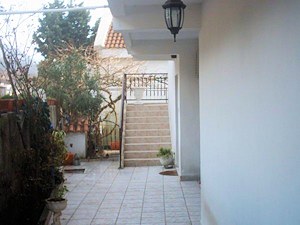 Terrasse vom Ferienhaus