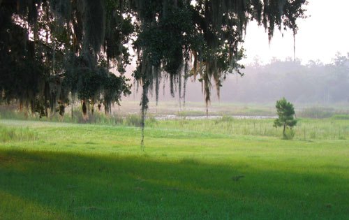 Grundstck vom Privat-Airport in Florida