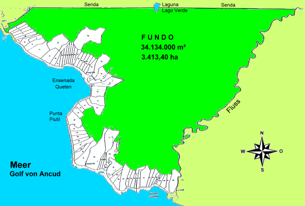 Fundo Baugrundstcke Puerto Montt in Chile