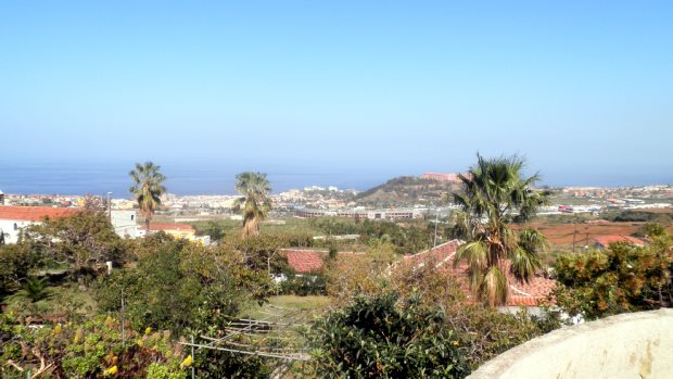 Ausblick der Finca in La Orotava auf Teneriffa